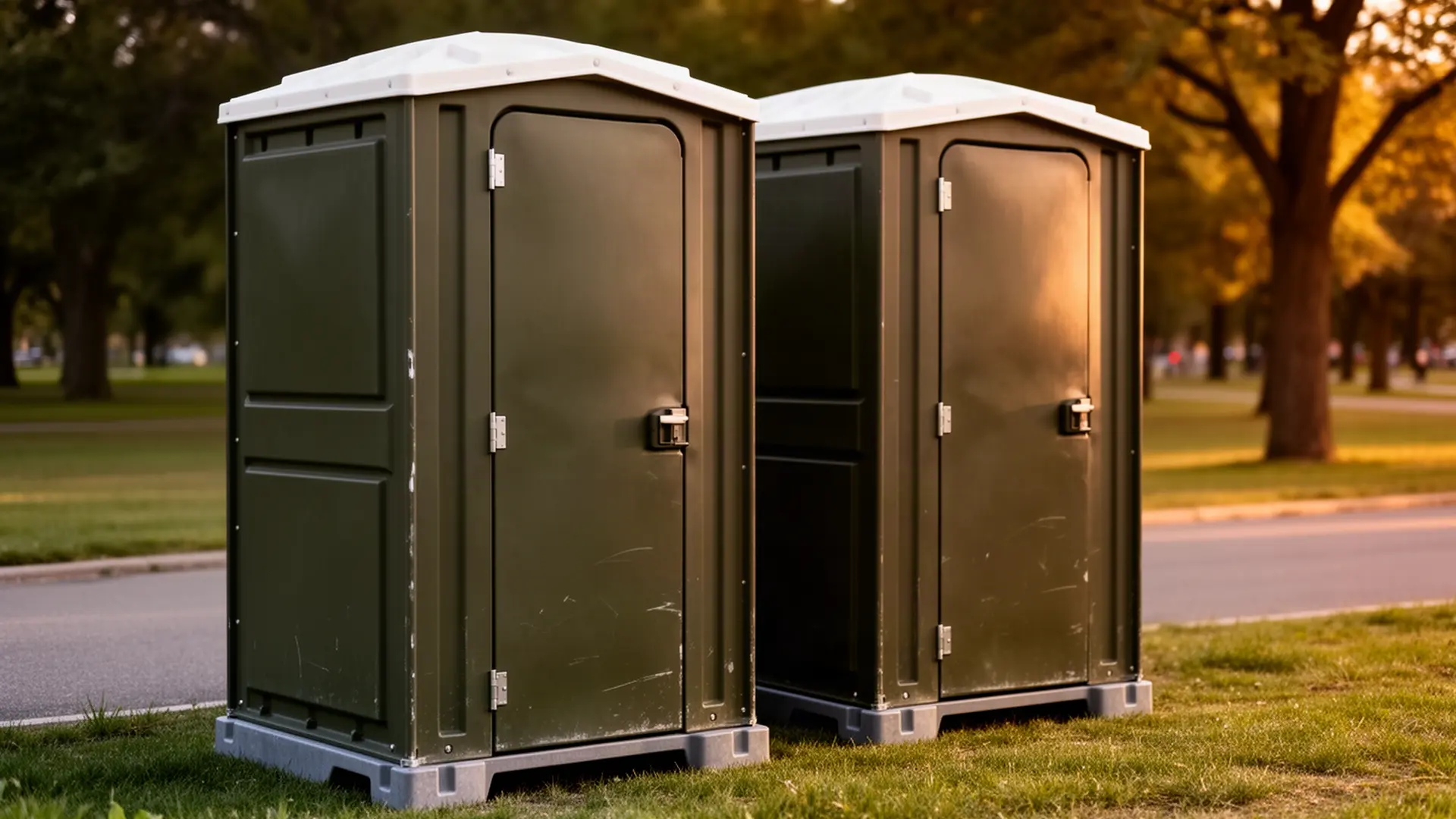 Clean porta potty unit from Stone Creek Porta Potty Rental in Philadelphia, PA